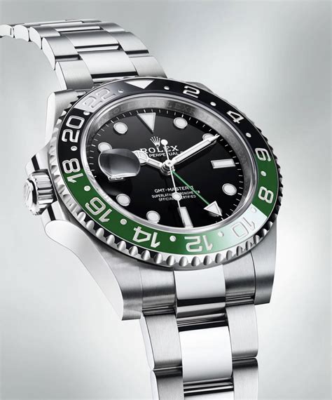 rolex gmt master ii black and green|rolex gmt master oystersteel.